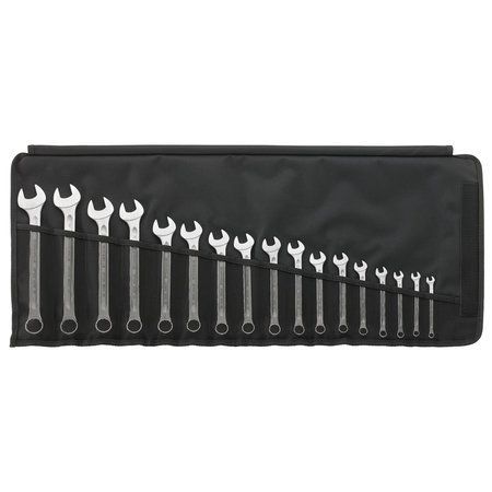 STAHLWILLE TOOLS Set: Combination Wrench OPEN-BOX No.13/17 17-pcs. 96400804